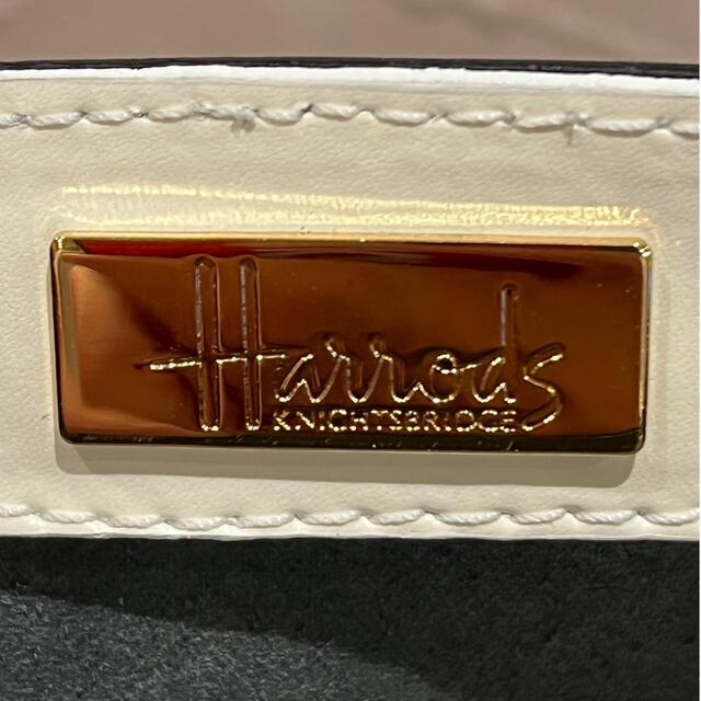 Harrods(ハロッズ)のHarrods ハロッズ　レザー　ミニトートバッグ　ミニバッグ　新品未使用品 レディースのバッグ(トートバッグ)の商品写真