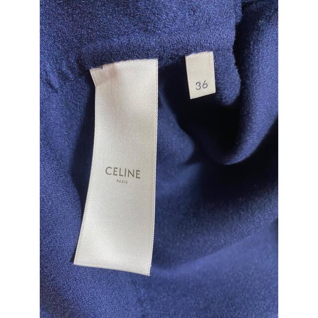 celine(セリーヌ)のCELINE セリーヌ　コート　ノーカラー レディースのジャケット/アウター(ノーカラージャケット)の商品写真