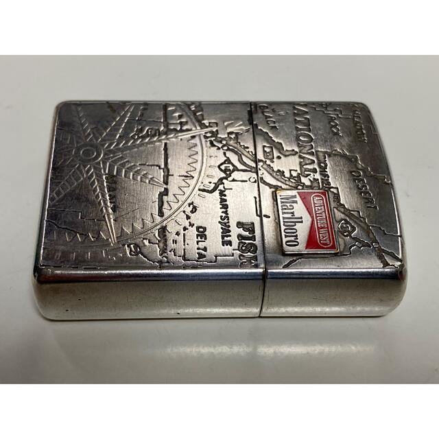 Zippo/ライター/マルボロ/アウトドアギア/非売品/マップ/コンパス/限定