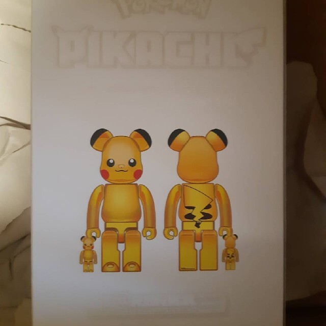 MEDICOM TOY - BE@RBRICK ピカチュウ GOLD CHROME Ver.100％400％の ...