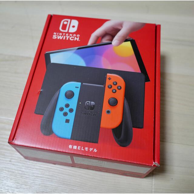 新品未開封 Nintendo Switch 有機ELモデル 本体 ネオンブルー