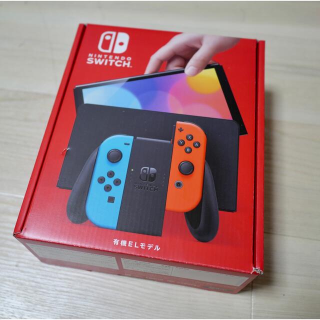 任天堂新品未開封 ニンテンドースイッチ (有機ELモデル ネオンブルー ネオンレッド)