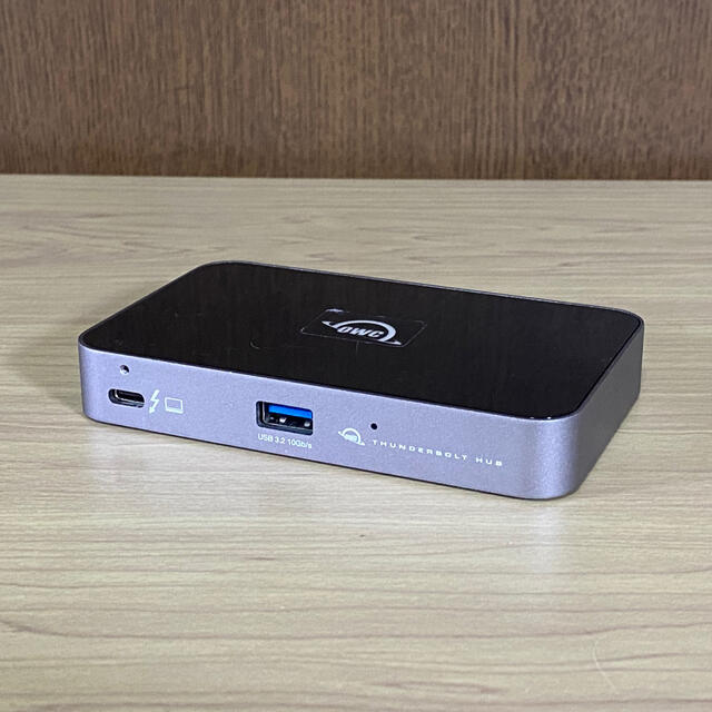 OWC Thunderbolt HUB used  スマホ/家電/カメラのPC/タブレット(PC周辺機器)の商品写真