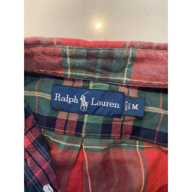 Ralph Lauren(ラルフローレン)のラルフローレン　チェックシャツ　サイズM メンズのトップス(シャツ)の商品写真