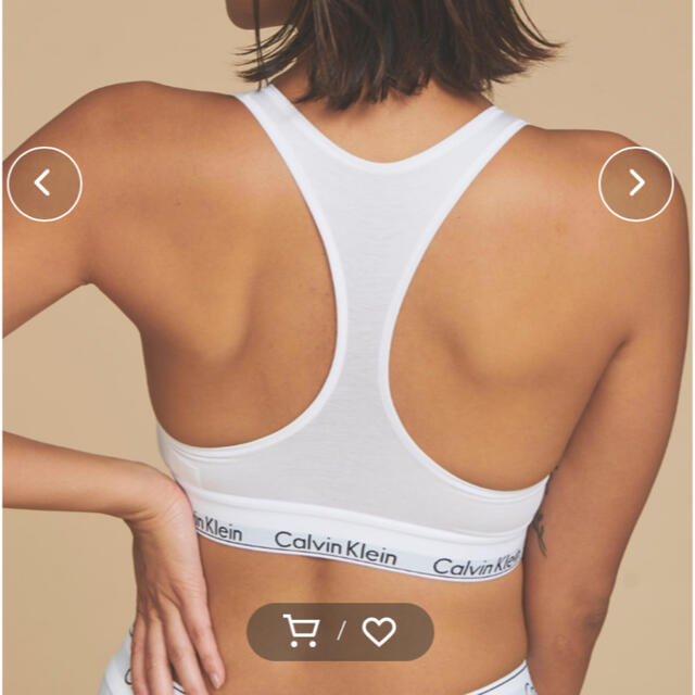 Calvin Klein(カルバンクライン)のライトリーラインドブラ レディースの下着/アンダーウェア(ブラ)の商品写真