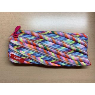 【新品】zipit ジップイット ペンケース　筆箱(ペンケース/筆箱)