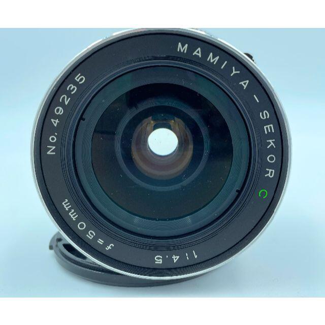 特価マミヤ MAMIYA RB67 PROFESSIONALSEKOR 50mm スマホ/家電/カメラのカメラ(フィルムカメラ)の商品写真
