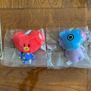 ボウダンショウネンダン(防弾少年団(BTS))のBT21 ふわふわマスコット(キャラクターグッズ)