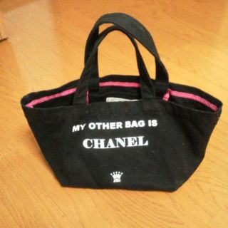 シャネル(CHANEL)のJKC☆ﾄｰﾄﾊﾞｯｸﾞ☆ﾗﾝﾁﾊﾞｯｸ(トートバッグ)