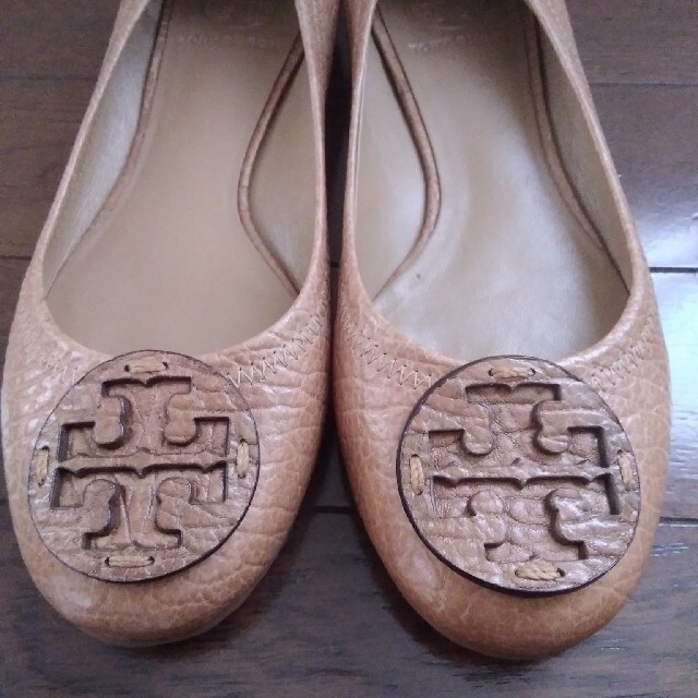 Tory Burch(トリーバーチ)のTORY BURCH  トリーバーチ　バレエシューズフラット　24cm レディースの靴/シューズ(ハイヒール/パンプス)の商品写真