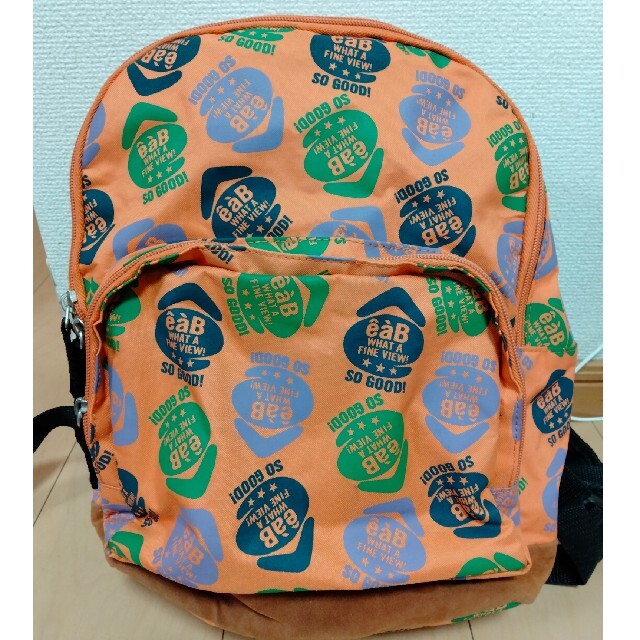 F.O.KIDS(エフオーキッズ)の美品　eabリュック　ダブルファスナー　遠足　旅行　鞄 キッズ/ベビー/マタニティのこども用バッグ(リュックサック)の商品写真