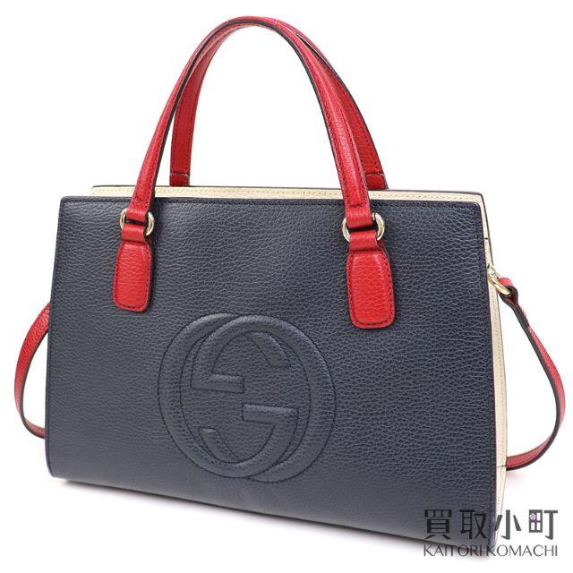SALE】 Gucci - グッチ 【GUCCI】ソーホー レザー トップハンドル