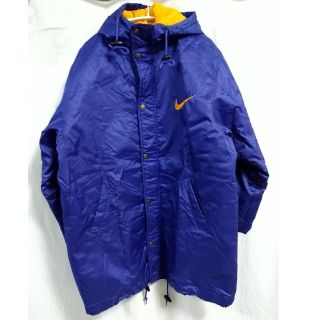 ナイキ(NIKE)のNIKE　ベンチコート　キッズ　Ｌサイズ　紫×オレンジ(ジャケット/上着)