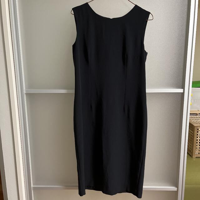 夏セール開催中 MAX80%OFF! agnes b. - フランス製!アニエスベー ブラック ノースリーブワンピース ひざ丈ワンピース
