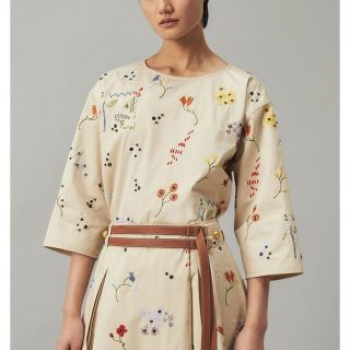 トリーバーチ(Tory Burch)のTory Burch 刺繍 ブラウス 新品 サイズS(シャツ/ブラウス(長袖/七分))