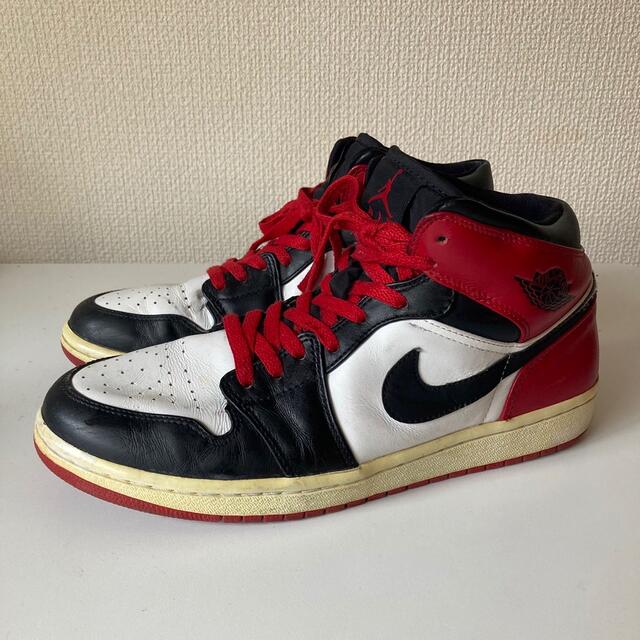 NIKE AIR JORDAN 1 MID RETRO OLD LOVE つま黒