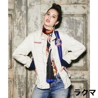 ヒステリックグラマー(HYSTERIC GLAMOUR)のHYSTERIC GLAMOURレーシングJK  ヒステリックグラマー バイカー(ナイロンジャケット)