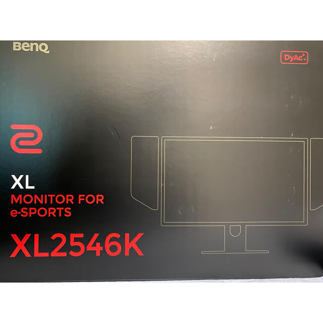 スマホ/家電/カメラBenQ ZOWIE XL2546K ゲーミングモニター 240Hz ほぼ未使用