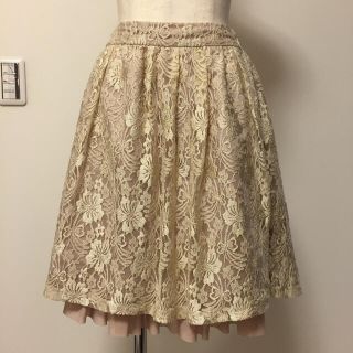 プロポーションボディドレッシング(PROPORTION BODY DRESSING)のSALE♡プロポーション♡レーススカート(ひざ丈スカート)