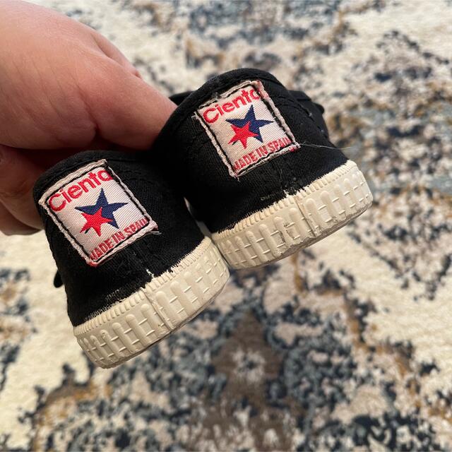 こどもビームス(コドモビームス)のcienta　シエンタ　VELCRO STRAPS　ベルクロ　ワンストラップ キッズ/ベビー/マタニティのキッズ靴/シューズ(15cm~)(スニーカー)の商品写真