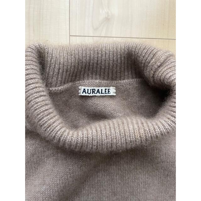 AURALEE ベビーカシミヤ メンズのトップス(ニット/セーター)の商品写真