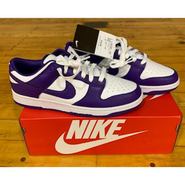 NIKE DUNK LOW Championship Court Purple