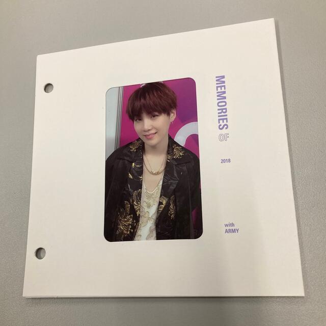 BTS MEMORIES of 2018 Blu-ray トレカ SUGA