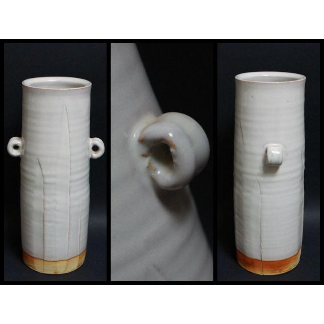 萩焼 花瓶波多野指月窯 波多野 善蔵作 - 美術品 萩焼 花瓶波多野指月窯 波多野 善蔵作 - 美術品
