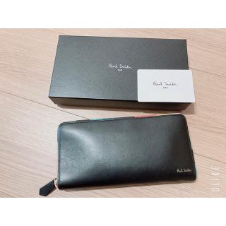 ポールスミス(Paul Smith)のミルク様「ポールスミス PAULSMITH」長財布 ブラック 箱付き ウォレット(長財布)