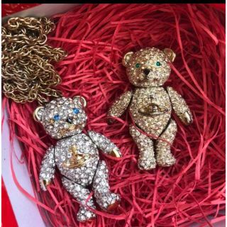 レア!vivienne westwood ベアブローチ ネックレス