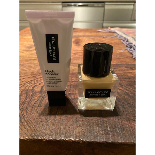 shu uemura(シュウウエムラ)のシュウウエムラ アンリミテッド グローフルイド 564 ブロックブースタースミレ コスメ/美容のベースメイク/化粧品(ファンデーション)の商品写真