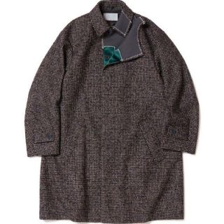 カラー(kolor)のkolor リミテッド　ステンカラーコート　ツイード　21aw 2 即完売色(ステンカラーコート)