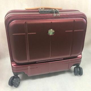 未使用品☆ オロビアンコ　 スーツケース 0971110　横型 ディープレッド(トラベルバッグ/スーツケース)