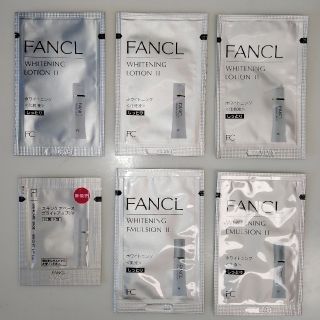 ファンケル(FANCL)のサンプル ファンケル 美白ライン 化粧下地 計６包 化粧液美容液乳液(サンプル/トライアルキット)