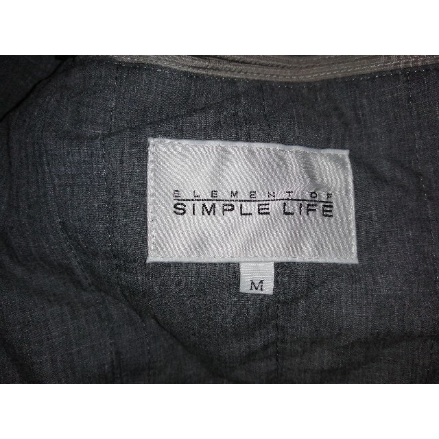 SIMPLE LIFE(シンプルライフ)の高級/美品/SIMPLE LIFE/シンプルライフ/ジャケット/ライナー付き メンズのジャケット/アウター(テーラードジャケット)の商品写真