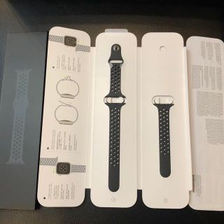 アップルウォッチ(Apple Watch)の【hiro様専用】【純正】 Apple Watch NIKE スポーツバンド 4(ラバーベルト)