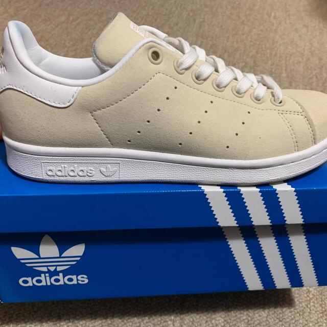 ADIDAS STAN SMITH スウェード　クリーム　23.5cm 2