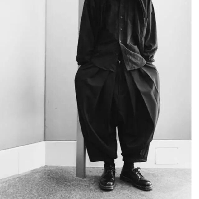 Yohji Yamamoto(ヨウジヤマモト)の定価51700円★ヨウジヤマモト  グラウンドワイ ハカマパンツ メンズのパンツ(サルエルパンツ)の商品写真