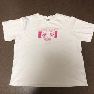 ジーユー(GU)の【鬼滅の刃】禰󠄀豆子プリントTシャツ(Tシャツ(半袖/袖なし))