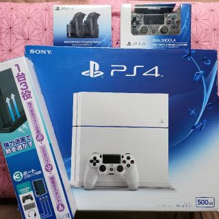 プレイステーション4(PlayStation4)のSONY PlayStation4 本体 CUH-1200AB02 他4点セット(家庭用ゲーム機本体)