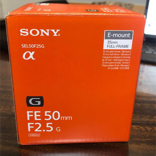 SONY レンズ FE 50F2.5 G