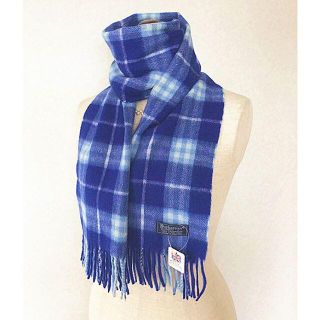 バーバリー(BURBERRY) マフラー/ショール(レディース)(ブルー