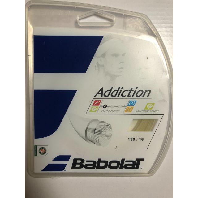 Babolat(バボラ)のバボラ(Babolat) ストリング アディクション (ADDIXION)130 スポーツ/アウトドアのテニス(その他)の商品写真