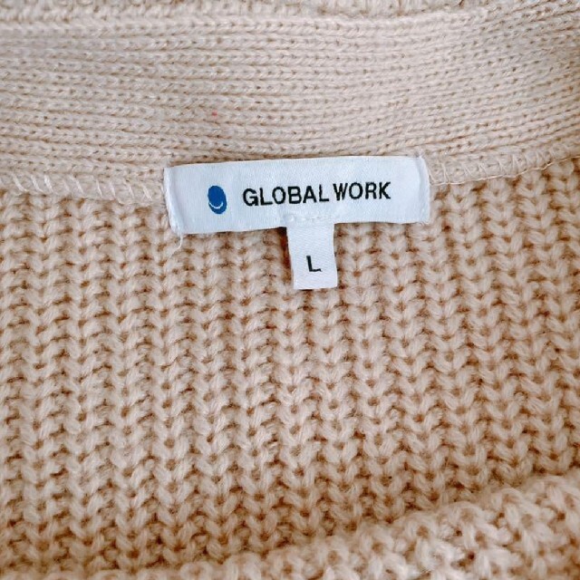 GLOBAL WORK(グローバルワーク)の親子リンクコーデ★ニットトップスセット キッズ/ベビー/マタニティのキッズ服女の子用(90cm~)(ニット)の商品写真