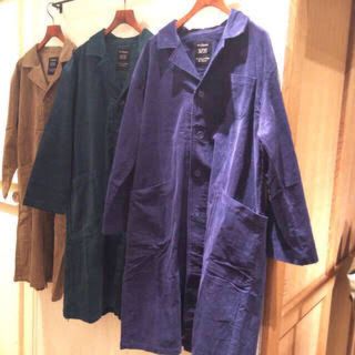 ダブルクローゼット(w closet)のw closet コーデュロイ チェスターコート(ロングコート)