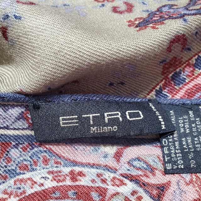 ETRO(エトロ)のETRO エトロ 総柄 ストール ショール レディース 小物 レディースのファッション小物(ストール/パシュミナ)の商品写真