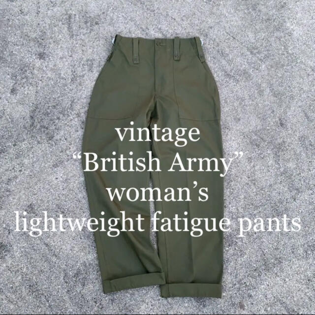 British Army woman’s fatigue pants セール中アローズ