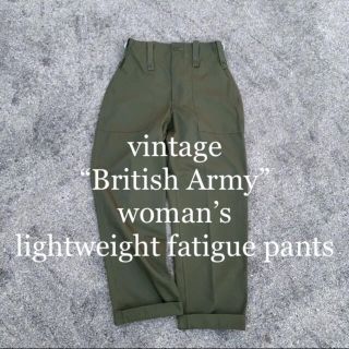 ハイク(HYKE)のBritish Army woman’s fatigue pants セール中(ワークパンツ/カーゴパンツ)