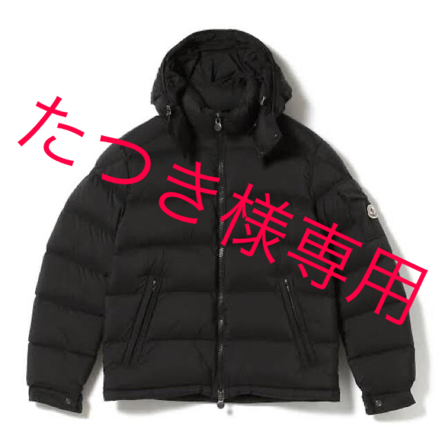 素敵な MONCLER - たつき モンクレール MAYA ビームス別注 黒(マット