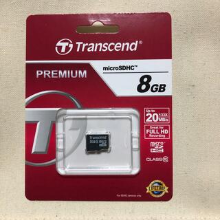 トランセンド(Transcend)の【新品・未使用】Transcend microSDHC 8GB(その他)